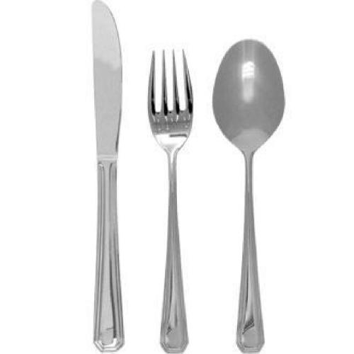 Olympia Monaco Cutlery Sample Set 18/0 (Table Knife Table Fork Dessert Spoon)