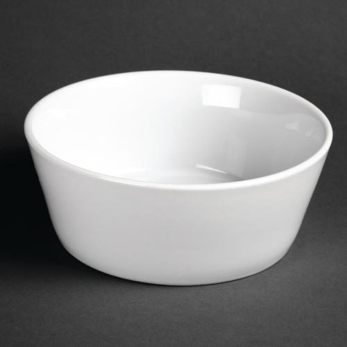 Olympia Whiteware Sloping Edge Bowl - 150mm (Box 12)