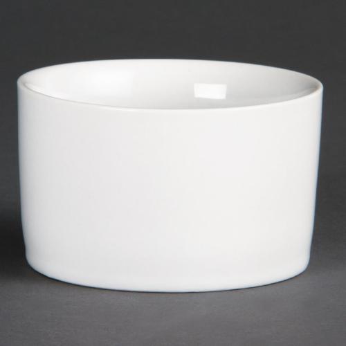 Olympia Whiteware Contemporary Ramekin - 140ml 4.75fl oz (Box 12)