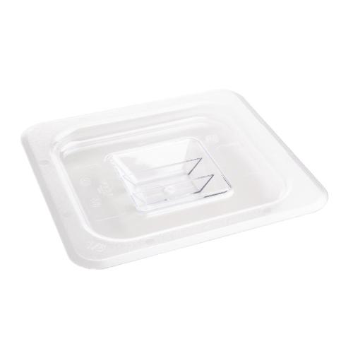 Vogue Clear Polycarbonate Lid - GN 1/6