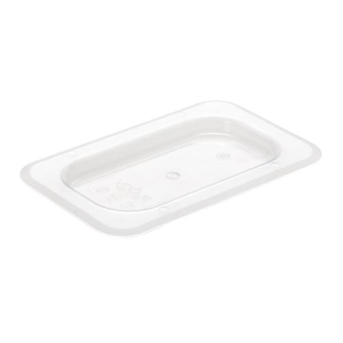 Vogue Clear Polycarbonate Lid - GN 1/9