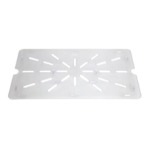 Vogue Clear Polycarbonate Drainer Plate - GN 1/1