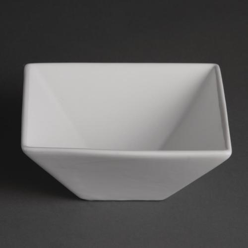 Olympia Whiteware Square Bowl - 170mm (Box 12)