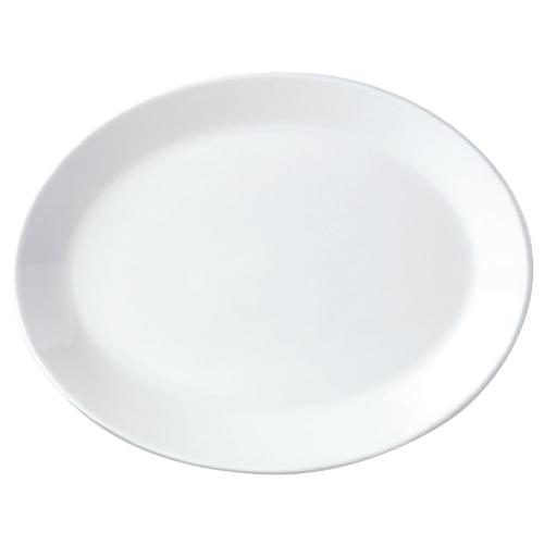 Simplicity White Coupe Oval Dish - 305mm 12" (Box 12)