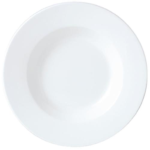 Simplicity White Pasta Dish - 270mm 10 5/8" (Box 12)