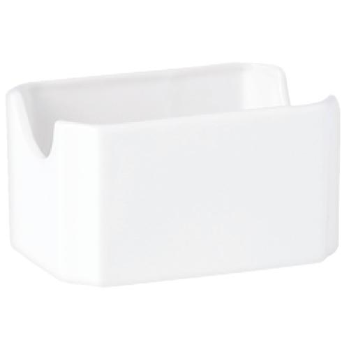 Simplicity White Packet Sugar Container (Box 12) (Direct)