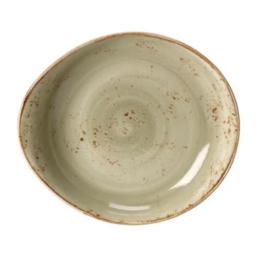 Steelite Craft Green Bowl Freestyle - 28cm 11" (Box 12) (Direct)