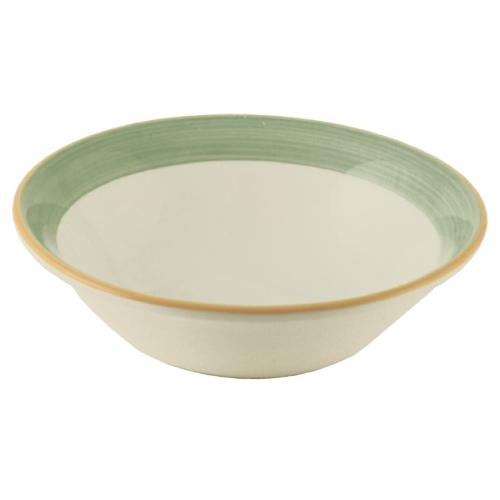 Rio Green Oatmeal Bowl - 165mm 6 1/2" (Box 36) (Direct)