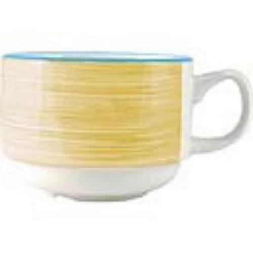 Rio Yellow Slimline Stacking Cup 20.0cl 7oz (Box 36) (Direct)