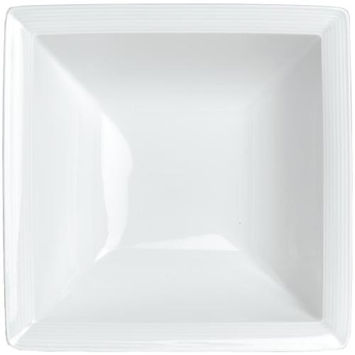 Rene Ozorio Aura Deep Square Salad Bowl - 24cm 9 1/2" (Box 6) (Direct)