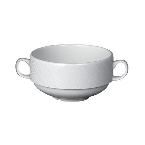 Steelite Spyro Soup Cup Handled - 28.5cl 10oz (Box 36) (Direct)