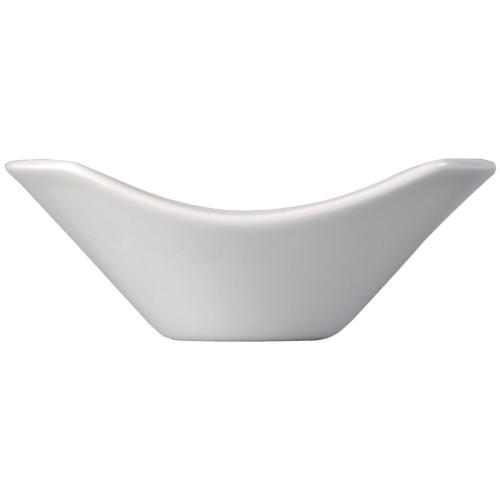 Steelite Taste White Scoop Bowl - 114mm 4 1/2" (Box 12) (Direct)