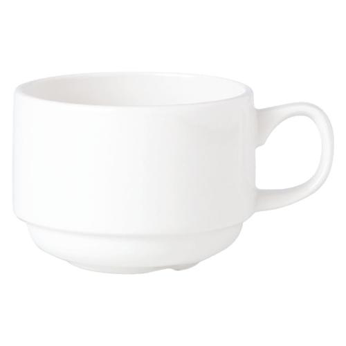 Steelite Simplicity White Espresso Stacking Cup - 100ml (Box 36)(Direct)