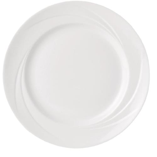 Alvo White Plate - 202.5mm 8" (Box 24) (Direct)