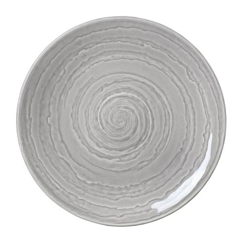 Steelite Scape Grey Coupe Plate 20.25cm (8") (Box 12) (Direct)