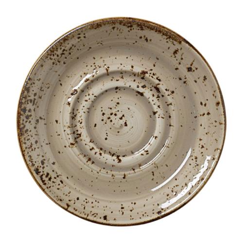 Steelite Craft Porcini Stand/Saucer Double Well Large 14.5cm (Box 36) (Direct)