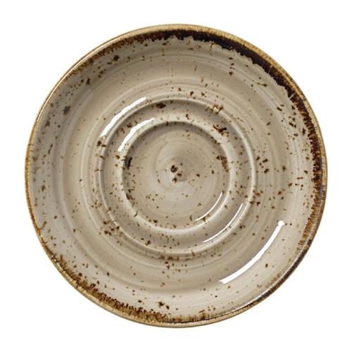 Steelite Craft Porcini Saucer Double Well Small 11.75cm (4 5/8")(Box 12)(Direct)