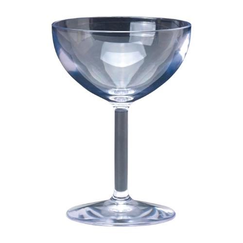 Drinique Elite Clear Champagne/Martini Coupe Clear - 236ml 8oz (Box 24) (Direct)