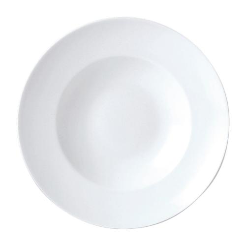 Steelite Simplicity White Bowl Nouveau27cm 10 5/8" 118cl 41 1/2oz(Box 6)(Direct)