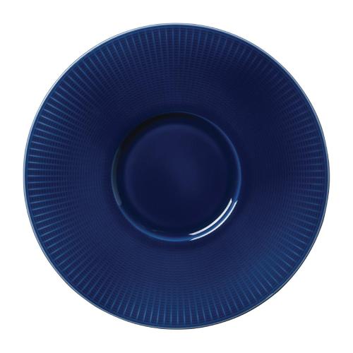 Steelite Willow Azure Gourmet Plate Small Well - 28.5cm 11 1/4" (Box 6) (Direct)