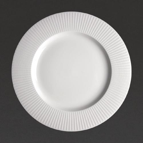 Steelite Willow Gourmet Plate Large Well - 285nm 11 1/4" (Box 6) (Direct)