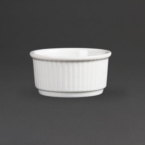 Olympia Whiteware Stacking Ramekin - 85mm (Box 12)