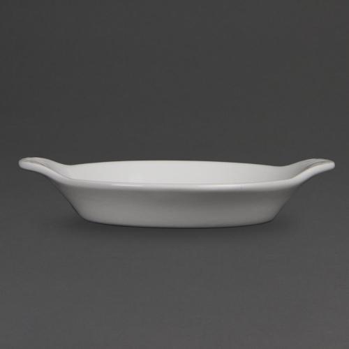 Olympia Whiteware Round Eared Dish - 26x170x140mm (Box 6)