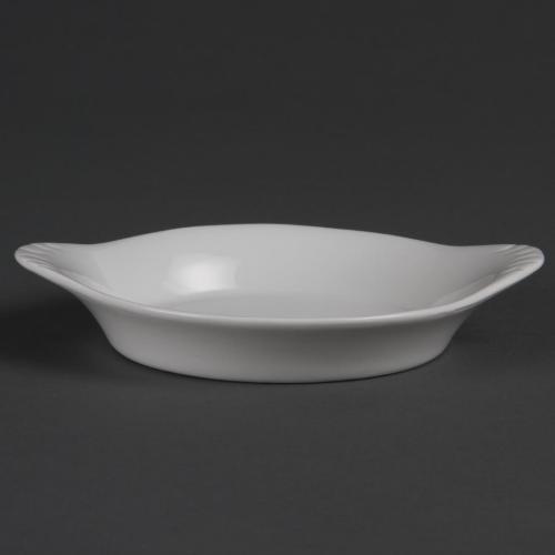 Olympia Whiteware Round Eared Dish - 30x156x126mm (Box 6)