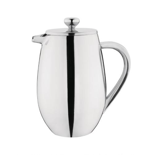 Olympia Cafetiere Insulated St/St - 6 Cup 750ml