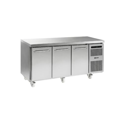 Gram Gastro 07 3 Door 506Ltr Counter Fridge R290 (StSt Ext/Int) (Direct)