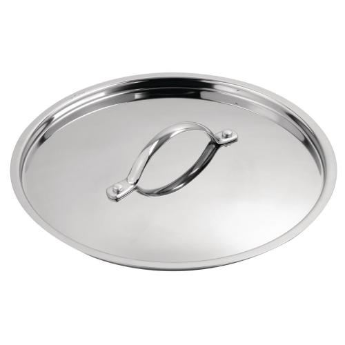 Vogue Lid St/St - 240mm 9 1/2"