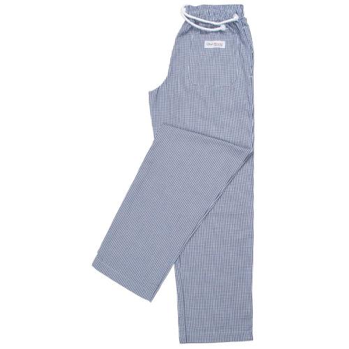 Chef Works Unisex Easyfit Chefs Trousers Small Blue Check XL