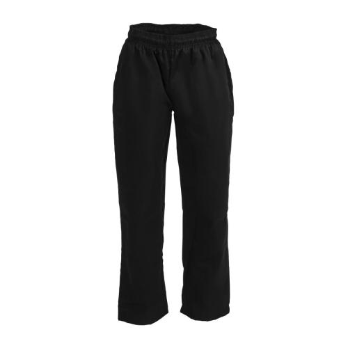 Whites Vegas Chef Trousers Polycotton Black - L