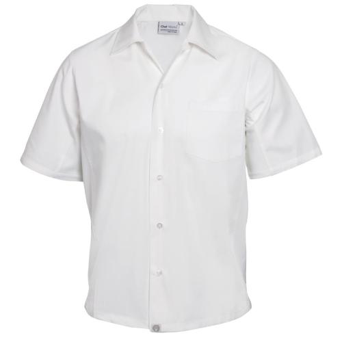 Chef Works White Cool Vent Chef Shirt Polycotton - Size L (B2B)