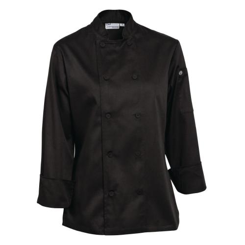 Chef Works Marbella Womens Executive Chefs Jacket Black L