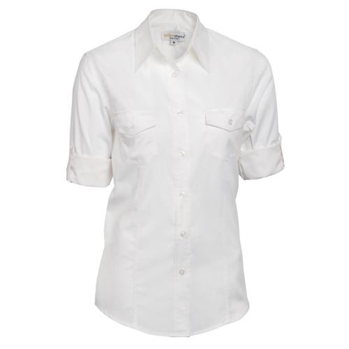 Chef Works Ladies Pilot Shirt White - Size L