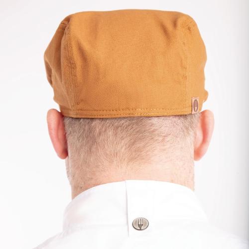 Chef Works Pigment Dye Canvas Drivers Cap Nutmeg - Size L-XL (B2B)