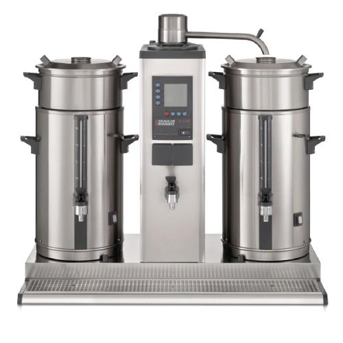 Bravilor B10 HW Bulk Coffee Brewer with 2x10Ltr Coffee Urns and Hot Water Tap