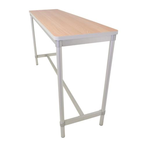 Enviro Indoor High Table 1800x500x1010mm Beech Effect (Direct)