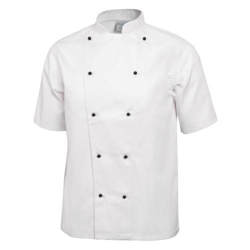 Whites Chicago Unisex Chefs Jacket Short Sleeve L