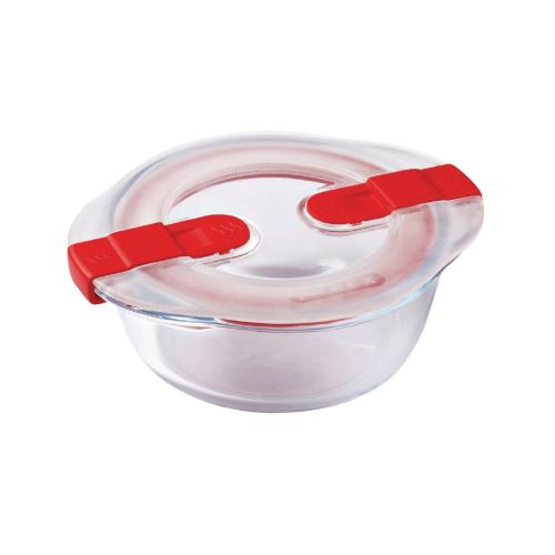 Pyrex Cook & Heat Round Dish with Lid - 150mm dia 350ml