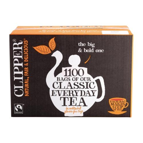 Clipper Fairtrade Teabags 1100's (Pack 1100)