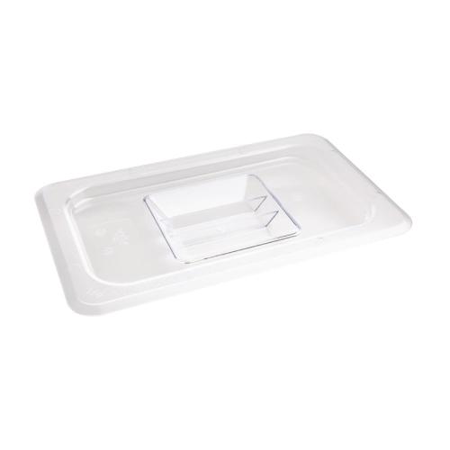 Vogue Clear Polycarbonate Lid - GN 1/4