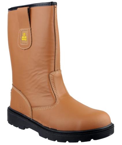 FS124 Water Resistant Pull on Safety Rigger Boot