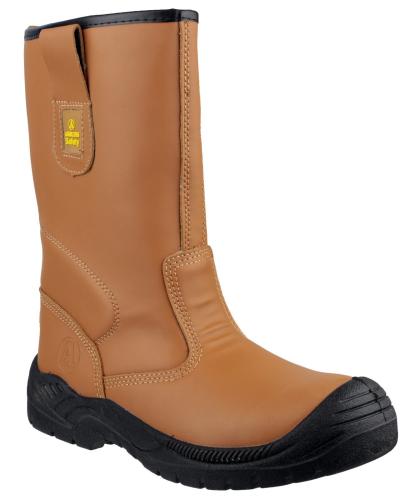 FS142 Water Resistant Pull On Safety Rigger Boot