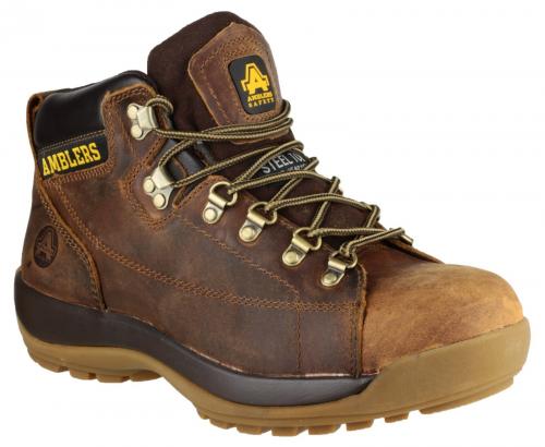 FS126 Crazy Horse Lace up Safety Boot