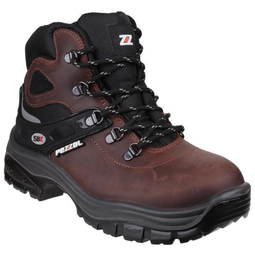 Samurai Crazy Horse Safety Boots