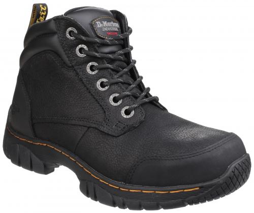 Riverton SB Lace up Hiker Safety Boot - Black - Size 3