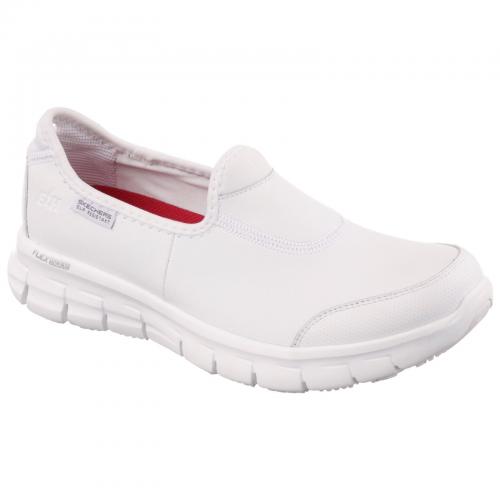 Sure Track Slip Resistant Slip On Work Shoe