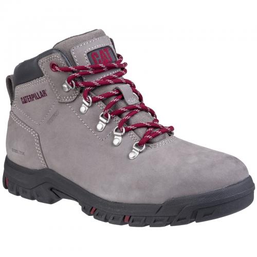 Mae Lace Up Safety Boot - Size 8 - Grey